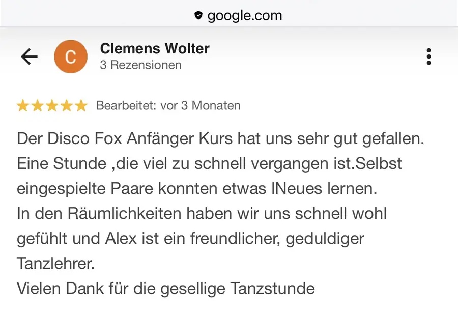 Google Bewertung 9