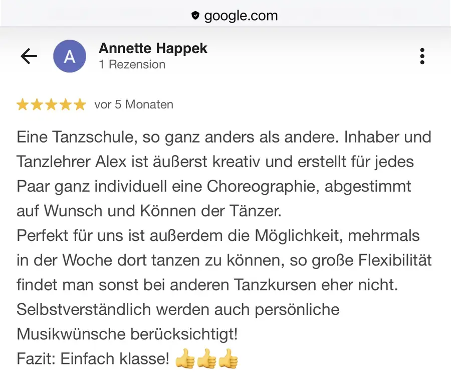 Google Bewertung 11