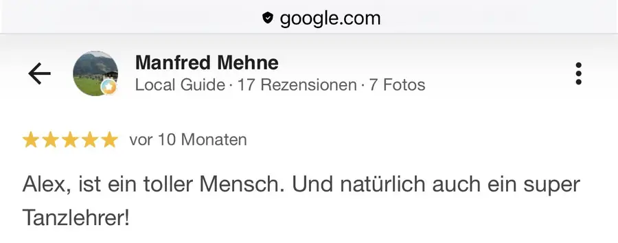 Google Bewertung 12